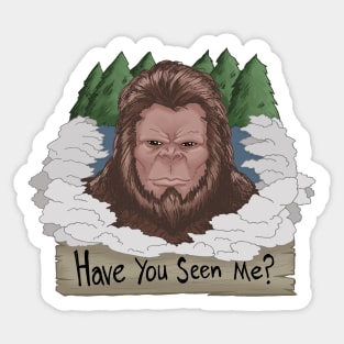 Have You Seen Bigfoot? Sticker